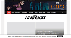 Desktop Screenshot of mmarocks.pl